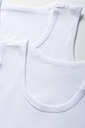 2 Pack Sleeveless Vests White (1)