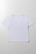 Spur Dino Short Sleeve T-Shirt White (2)