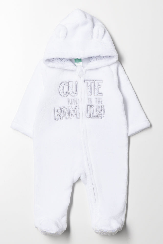 Cute Runs In The Family Babygrow White