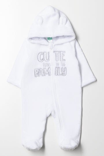 Cute Runs In The Family Babygrow White