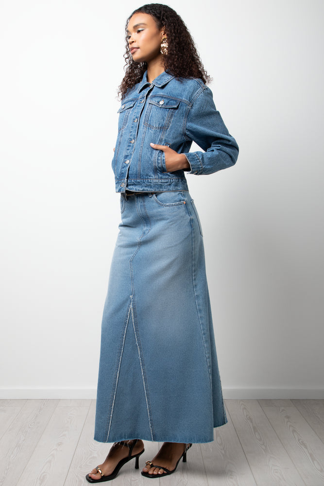 Denim Trucker Jacket Light Blue