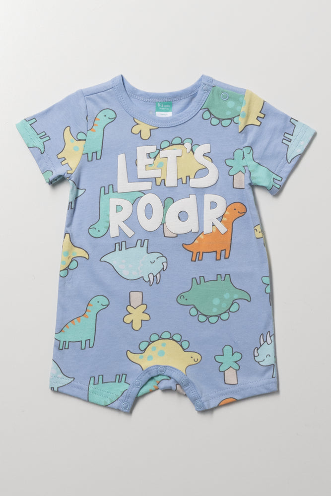 Dinosaur Print Romper