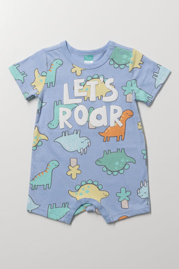Dinosaur Print Romper