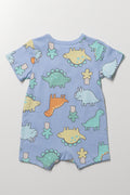 Dinosaur Print Romper (2)