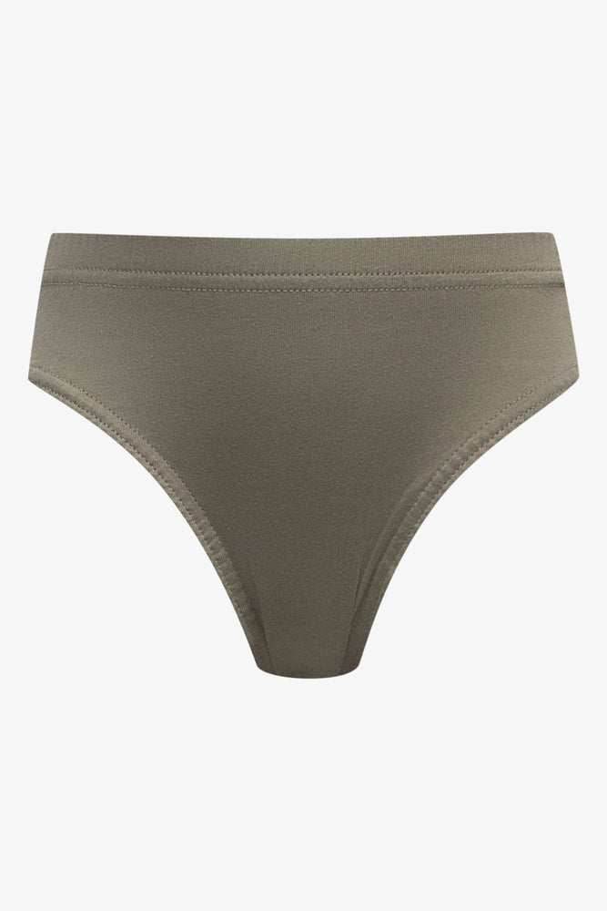 3 Pack Plain Briefs Grey (3)