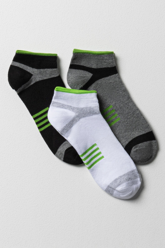 3 Pack Sport Socks Multi
