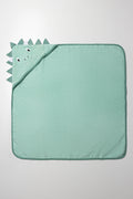 2 Pack Dinosaur Towel Green (2)