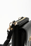 Multi Pocket Cellphone Bag Black (4)
