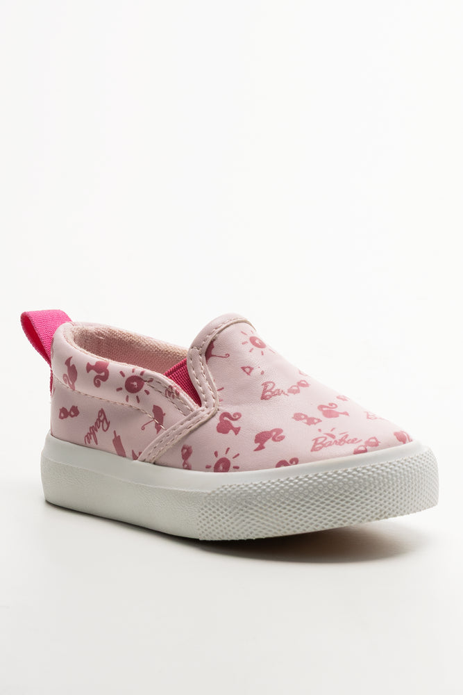 Barbie Slip On Sneaker Pink