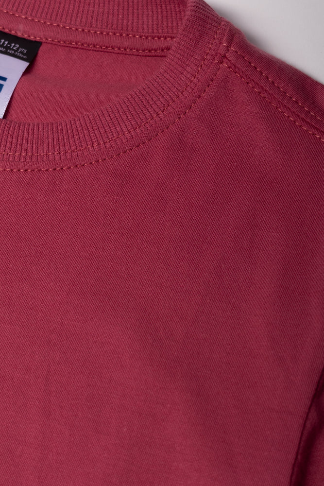 Short Sleeve T-Shirt Dark Pink