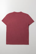 Short Sleeve T-Shirt Dark Pink (2)