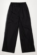 Pull On Pants With Side Stripe Black (2)