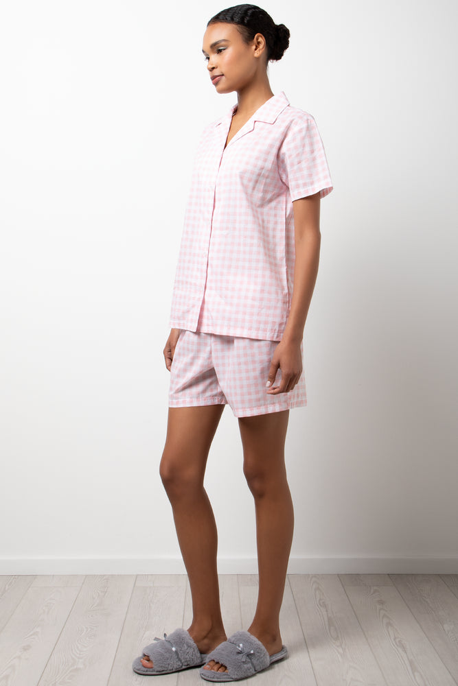 Check Pyjamas Pink
