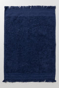 Fringe Guest Towel Navy