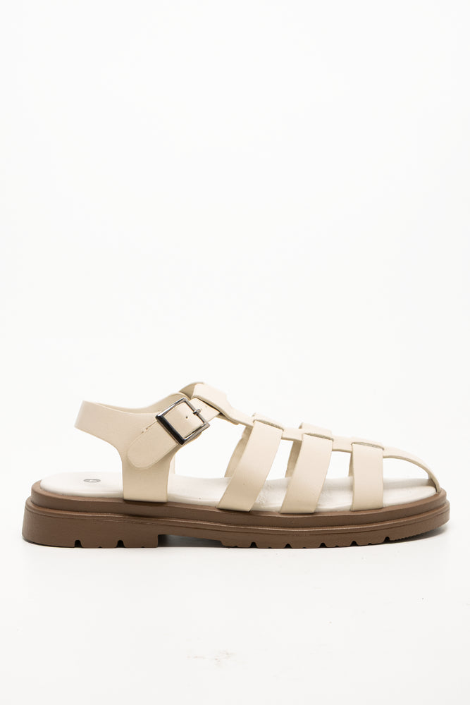 Chunky Sandals Cream