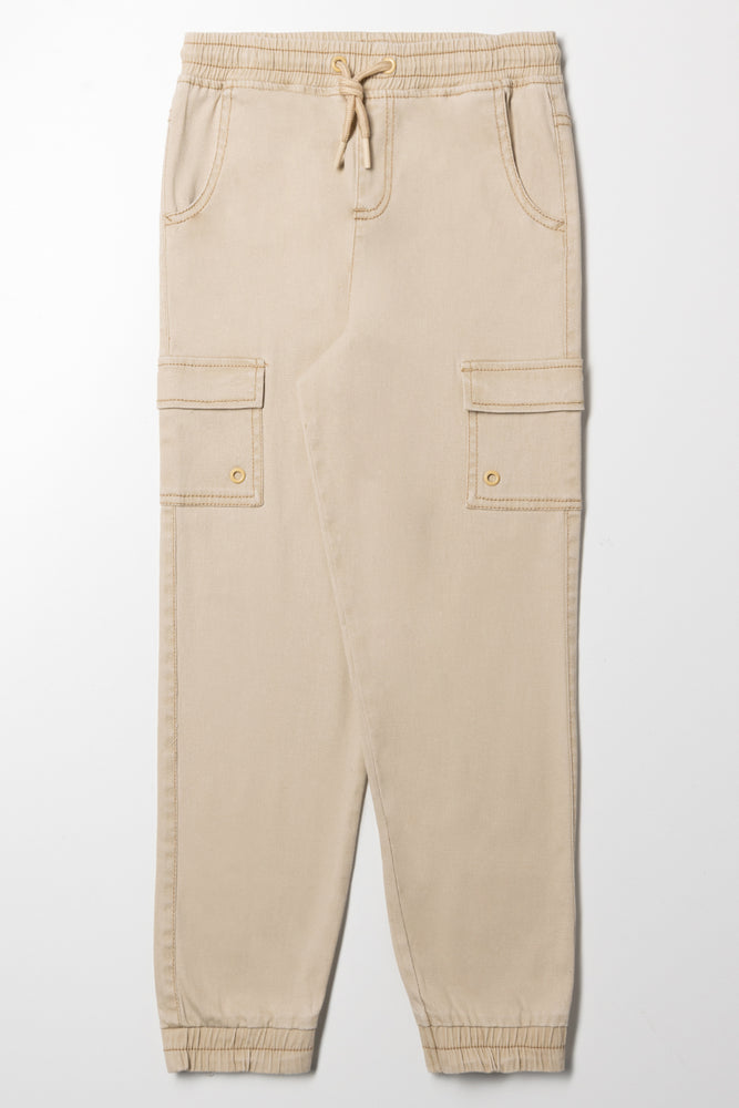 Cargo Joggers Natural