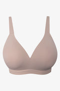 Plus Size 2 Pack Padded Wire Free Bras Natural (2)