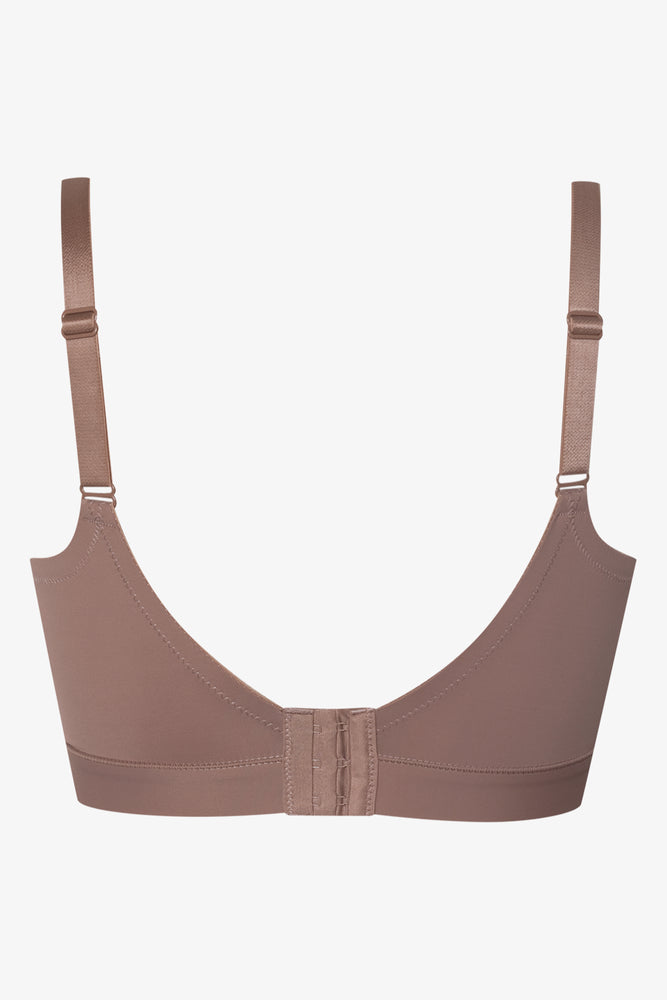 Plus Size 2 Pack Padded Wire Free Bras Natural (3)