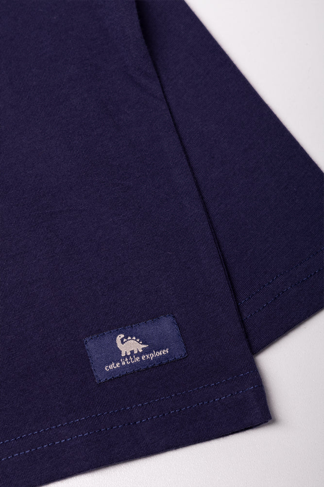 Long Sleeve T-Shirt Navy (1)