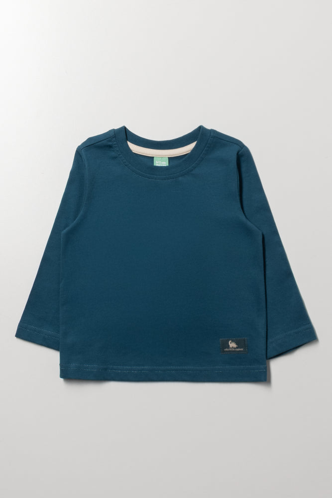 Long Sleeve T-Shirt Teal