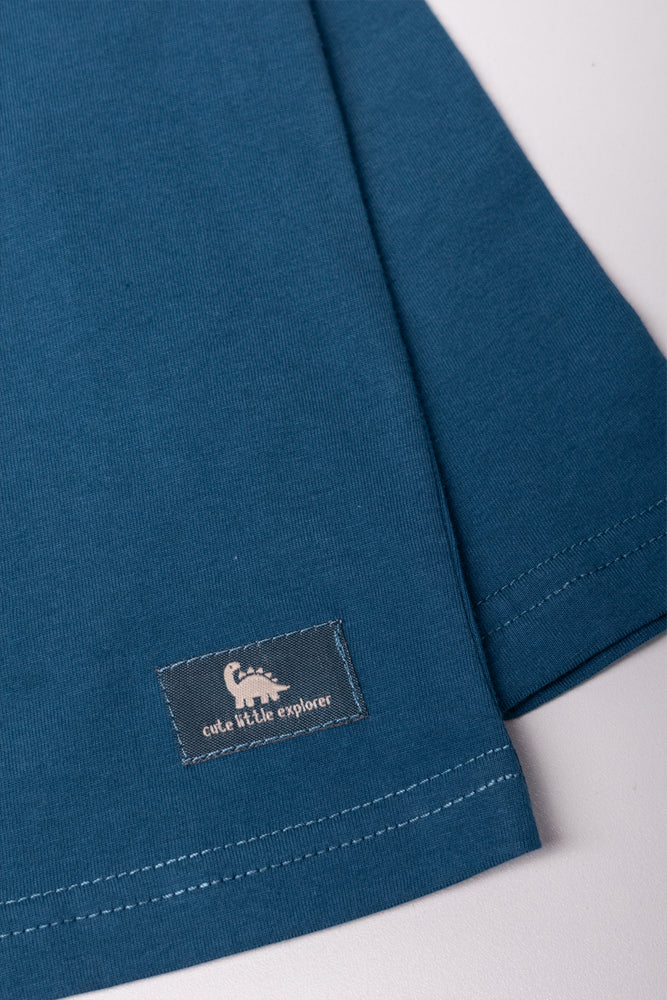 Long Sleeve T-Shirt Teal (1)