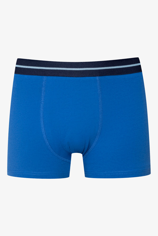 3 Pack Knit Boxer Blue (3)