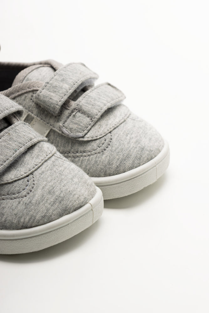 Lace Up Sneaker Grey Melange (2)