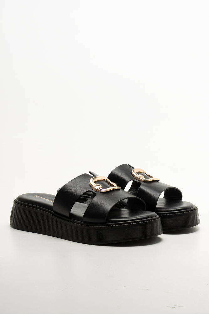 Platform Sandals Black