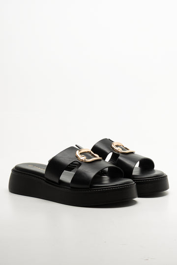 Platform Sandals Black