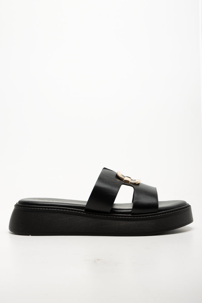 Platform Sandals Black (1)