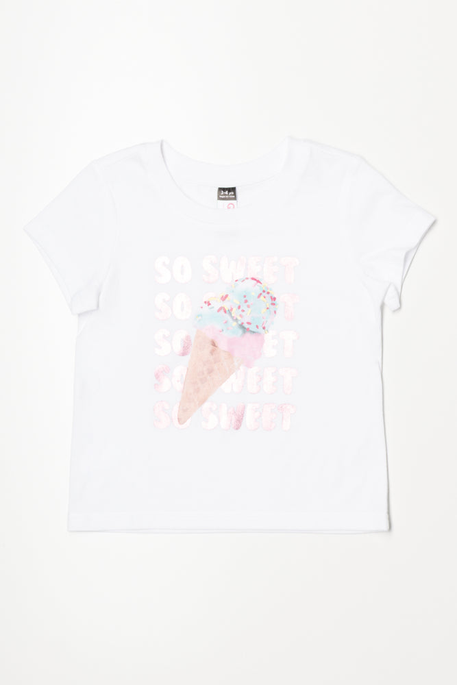 Ice Cream T-Shirt White