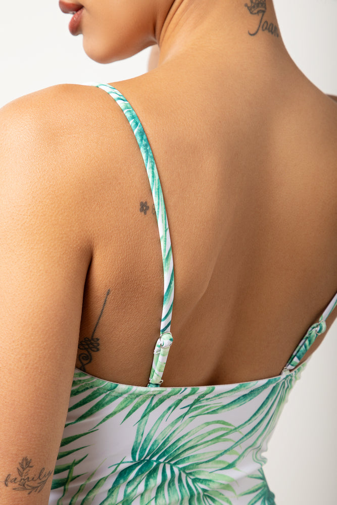 One Piece Swimsuit Green (4)