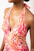 Floral One Piece Swimsuit Multi (4)