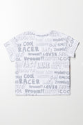 Monster Truck Embossed T-Shirt White (2)