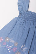 Denim Short Set Light Blue (1)