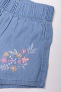 Denim Short Set Light Blue (2)