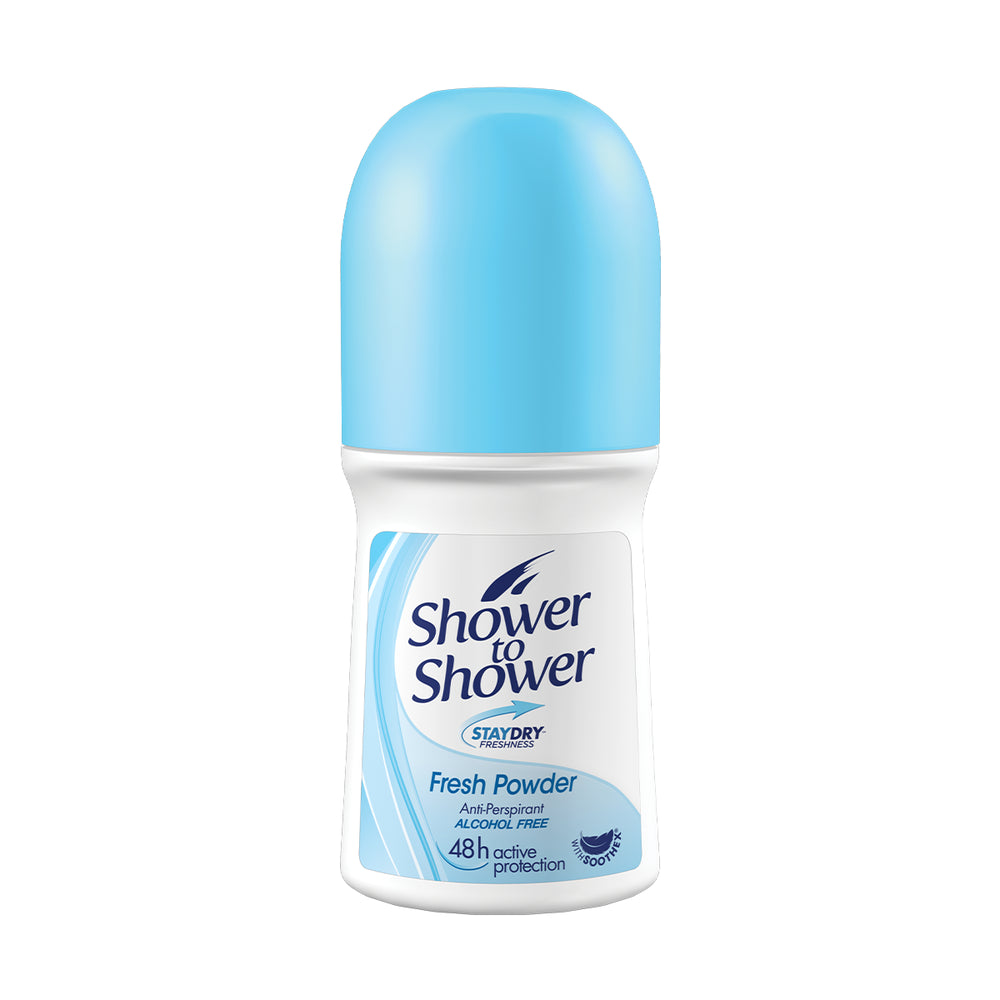 Shower To Shower Fresh Powder Roll On 50Ml