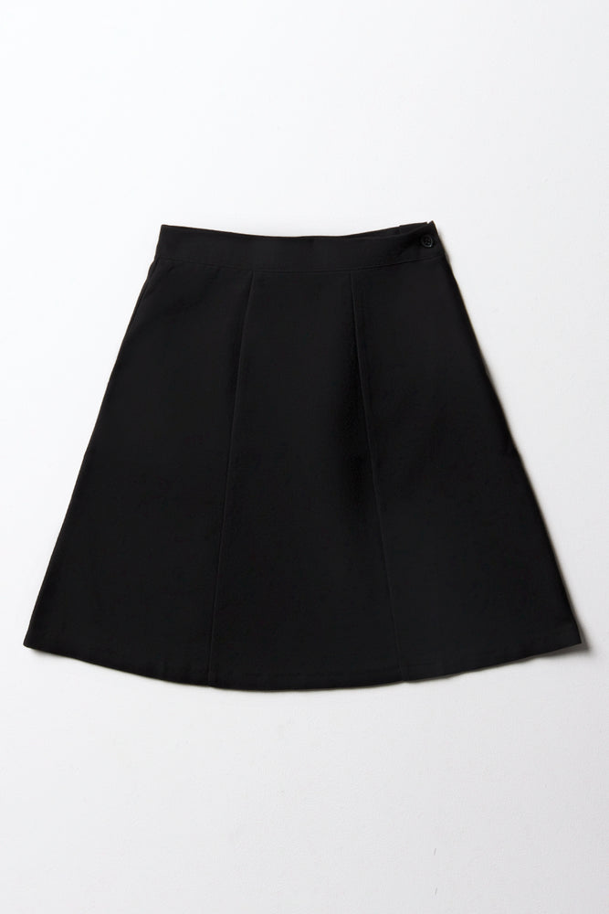 Girls School Skirt Black (3)