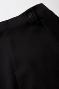 Girls School Skirt Black (4)