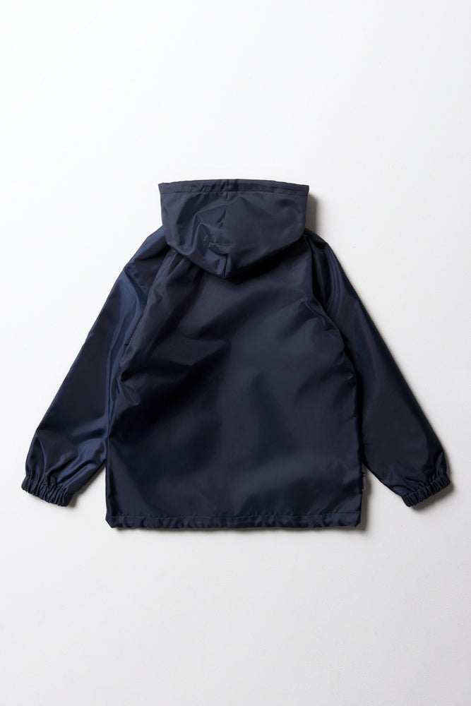 Unisex School Rain Jacket Navy (4)