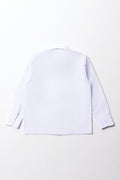 Boys School Long Sleeve Collar Shirt White Toughees (3)