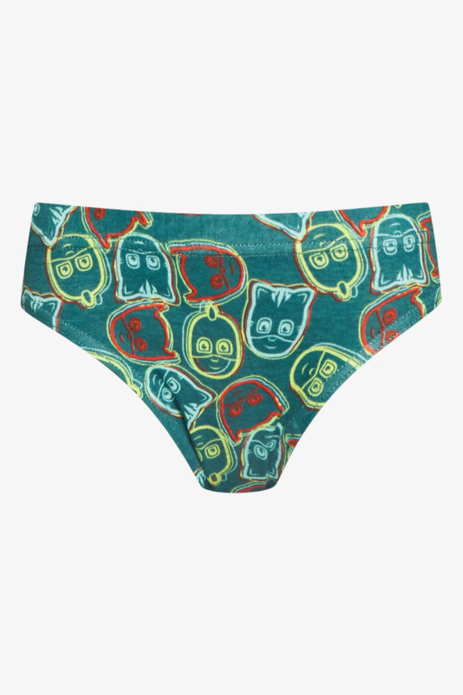 Pj Masks 3 Pack Briefs Green