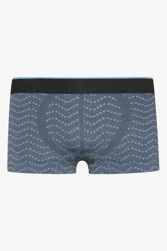 3 Pack Seam-Free Boxers Blue (3)