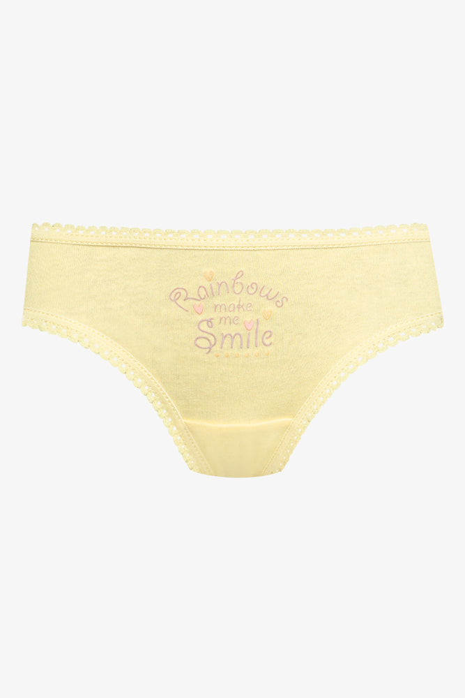 7 Pack Rainbow Printed Bikini Panties Multi (7)