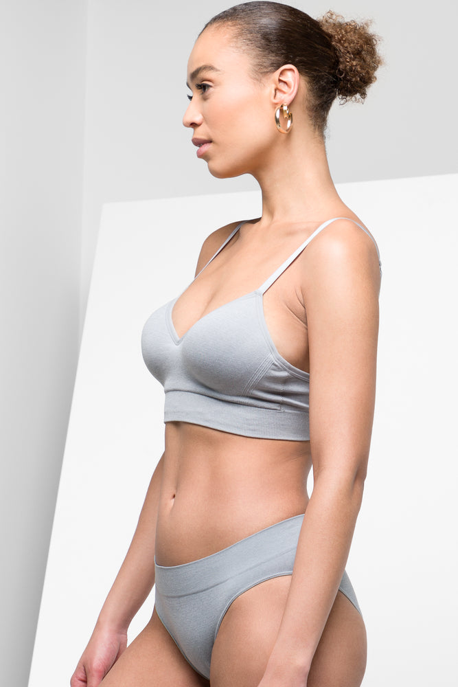Seam-Free Bralette Grey (1)