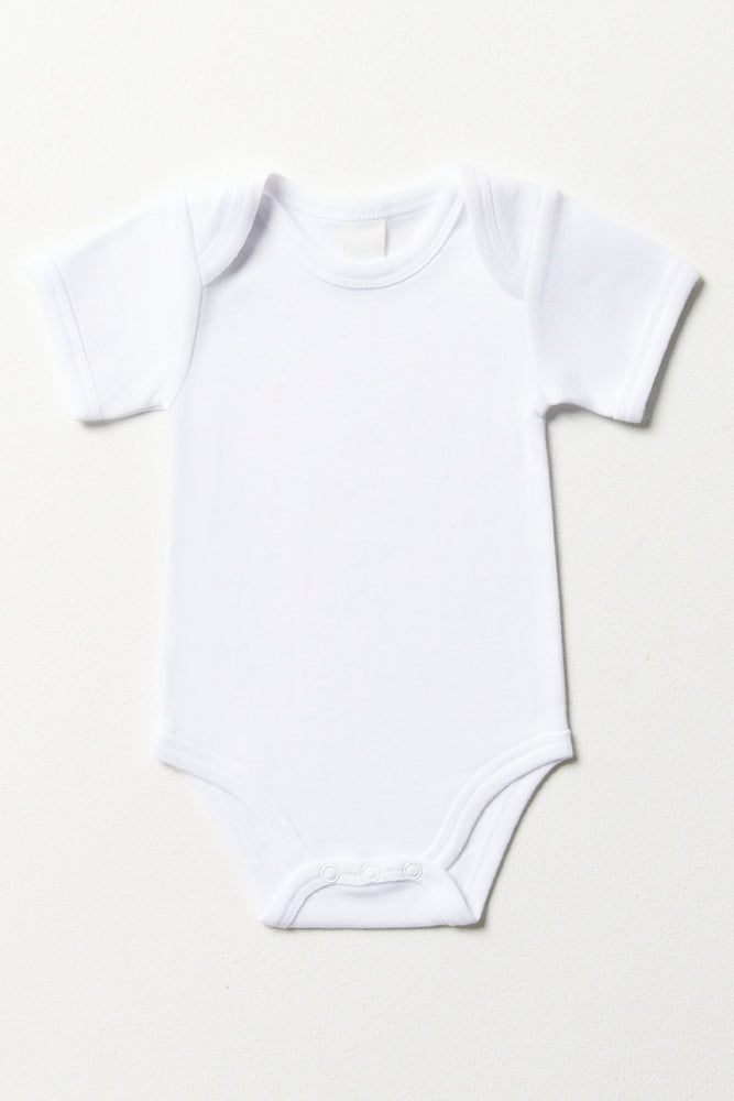 Short Sleeve Bodyvest White Vests Ackermans