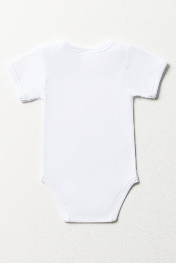 Short Sleeve Bodyvest White Vests Ackermans