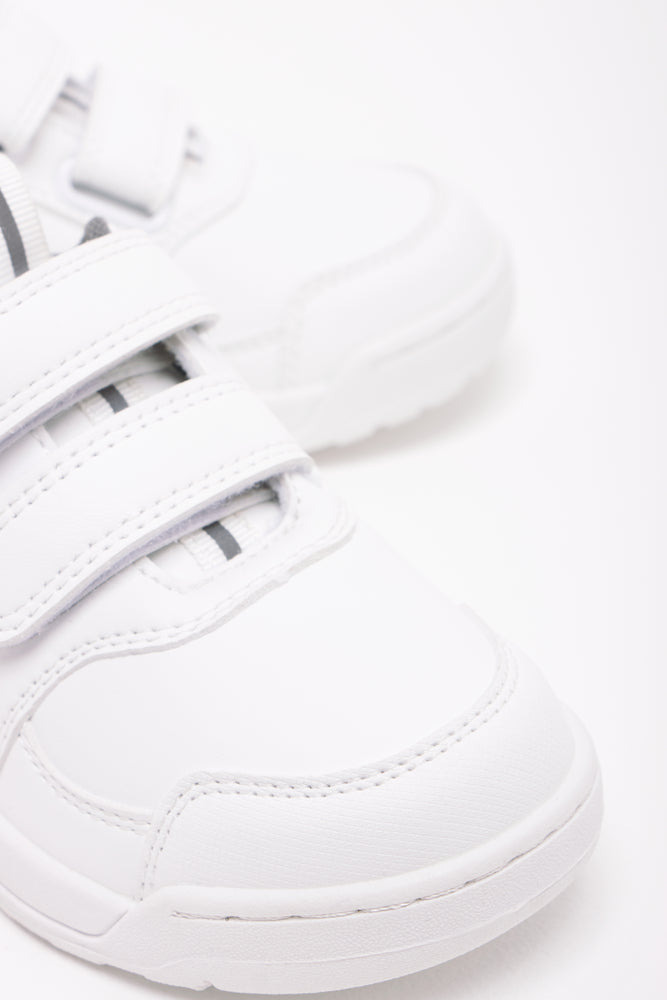 Leather Trainer White (2)