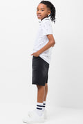 Denim Short Entry Black