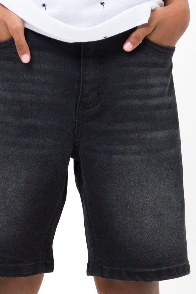 Denim Short Entry Black (3)